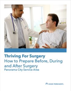 Thriving for Surgery PDF booklet